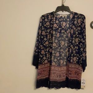 Floral shawl